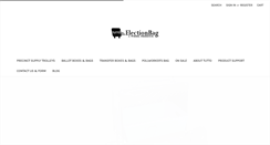 Desktop Screenshot of electionbag.com